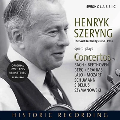 Afbeelding van Henryk Szeryng, Kammerorchester Des Saarländischen Rundfunks Szeryng Plays Violin Concertos (5 CD)