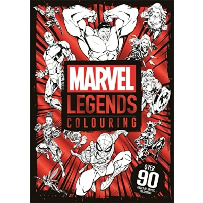 Afbeelding van Young Adult Colouring Marvel Legends