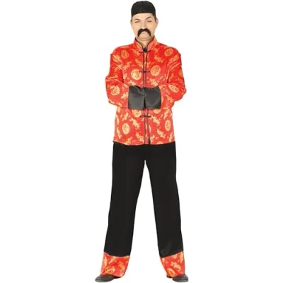 Afbeelding van Fiestas Guirca Kostuum Chinese man (48 50)
