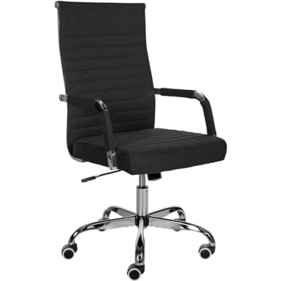 Afbeelding van CLP Amadora Bureaustoel Ergonomisch Voor volwassenen zwart Stof