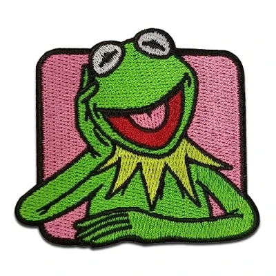 Afbeelding van Comercial Mercera Disney © The Muppets Kermit La Grenouille strijkpatch 5,3 x 6 cm