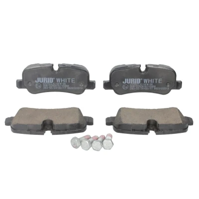 Afbeelding van Jurid 572522JC Remblokkenset White Low Dust Keramiek Geschikt voor slijtage waarschuwingscontact LAND ROVER: Range Rover Sport, 3