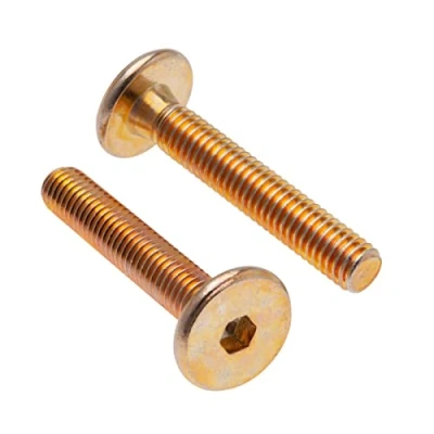 Afbeelding van M6 x 70 mm zeskantbouten voor meubels van Keple, 25 stuks bouten met zeskantkop staal, meubelbouten, schroeven bed en hout meubelhardware