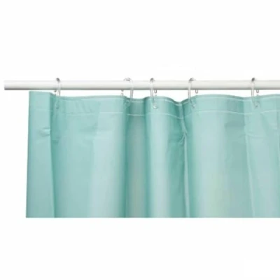 Afbeelding van Douchegordijn Groen Polyethyleen EVA 180 x cm (12 Stuks)