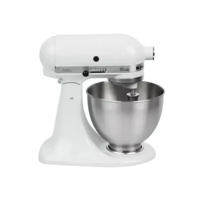 Afbeelding van KitchenAid K45 professionele mixer wit 4,28L 5K45SSEWH