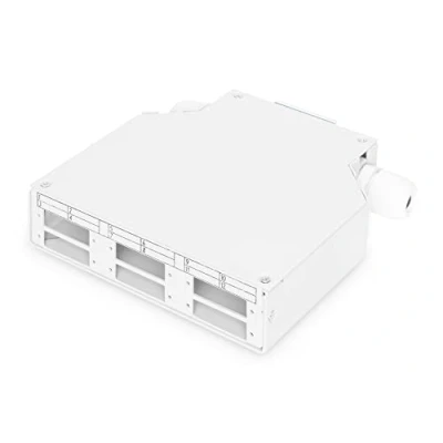 Afbeelding van Digitus DN 96890 Verbindingsbehuizing voor glasvezelkabels Grijs 1 stuk(s)