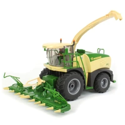 Image de siku 4066 Broyeur de maïs Krone BiG X 580, 1:32, Métal/Plastique, Vert/Jaune, Eléments mobiles