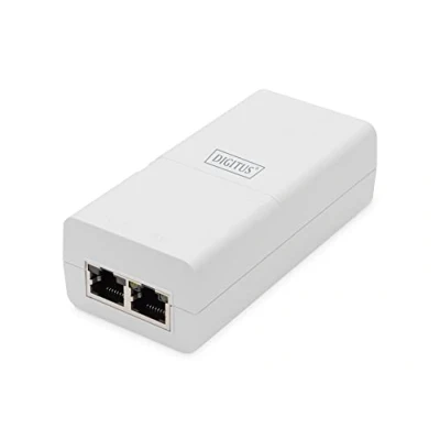 Afbeelding van Digitus DN 95132 PoE injector IEEE 802.3af (12.95 W), 802.3at (25.5 802.3bt, (15.4 (30 W)