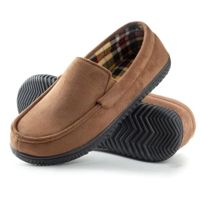 Afbeelding van RockDove Alexander Mocassins voor heren, flanel, gevoerd, Bruin