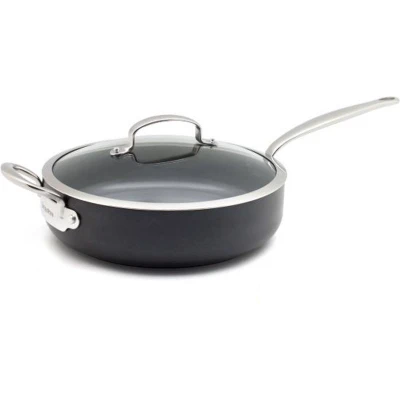 Afbeelding van Greenpan Barcelona Pro Stoofpan Met Keramische Antikleeflaag Deksel 28 Cm