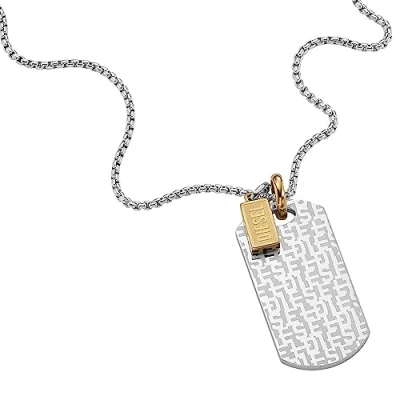 Afbeelding van Diesel Ketting, Heren, Maat: One Size, Zweifarbig
