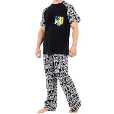 Afbeelding van Marvel Avengers pyjamasets heren, Meerkleurig
