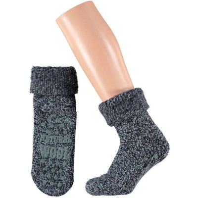 Afbeelding van Apollo Slofsokken Unisex 43 46 Donkergrijs