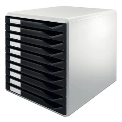 Afbeelding van Ladenblok Leitz 5281 10 laden zwart