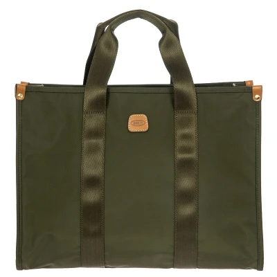 Afbeelding van BRIC&#039;S Schoudertas Laptoptas met laptopvak X Collection Opera Bag Olive Donkergroen