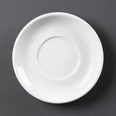 Afbeelding van Olympia Whiteware schotel voor CB471 (12 stuks)