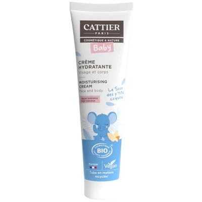Afbeelding van Cattier Bébé Biologische Hydraterende Crème 100 ml