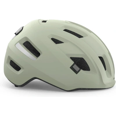 Afbeelding van MET E Mob Fietshelm Mannen &amp; Vrouwen Bike Volwassenen Maat L (58 61cm) NTA8776 Moss Gray