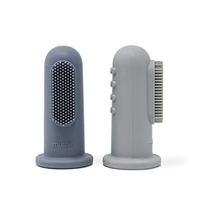 Image de Mushie Brosse Dent Bebe Duo Stone 2