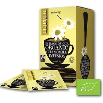 Afbeelding van Thee Clipper Fairtrade Infusion Chamomile bio 25stuks
