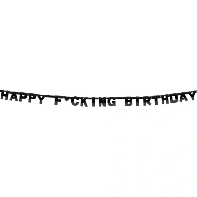 Afbeelding van Letterslinger Happy Fucking Birthday