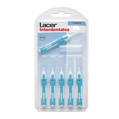 Afbeelding van Interdentale Tandenborstel Lacer Kegelvormig 6 Stuks
