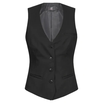 Afbeelding van GREIFF Weste Basic damesvest, zwart.