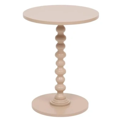 Afbeelding van Atmosphera Alix bijzettafel Ø38xH50cm Hazelnoot