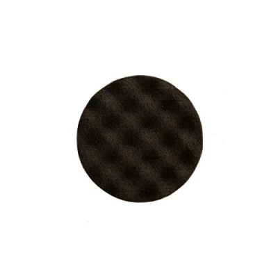 Afbeelding van MIRKA Polarshine Gewafelde Foam Soft Schuimpad Zwart 85mm per 2 stuks