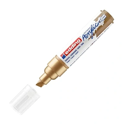 Afbeelding van edding 5000 Acrylic Marker goud 1 ST 5 10mm / 4 5000924