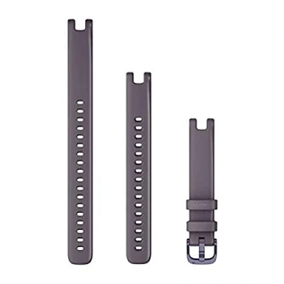 Afbeelding van Garmin Lily Siliconen Horlogebandje 14mm Wearablebandje Midnight Orchid