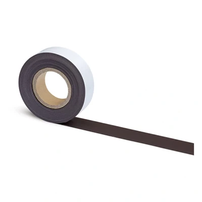 Image de Bande magnétique auto adhésive noire Largeur 1 à 10 cm Maul