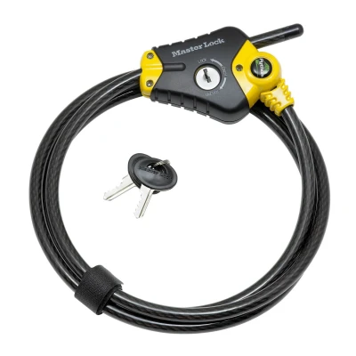 Afbeelding van MasterLock Vergrendelingskabel Python verstelbaar 1,8m x Ø10mm