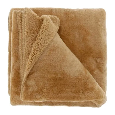 Afbeelding van Unique Living Plaid Torvah 150x200cm sandstone
