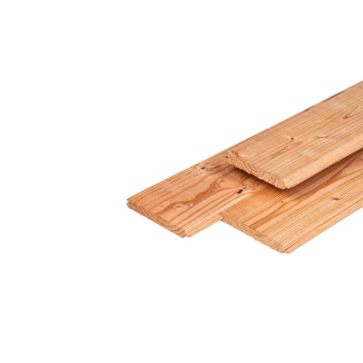 Afbeelding van Lariks/douglas Dakbeschot Onbehandeld 1,8x14,5x400 cm