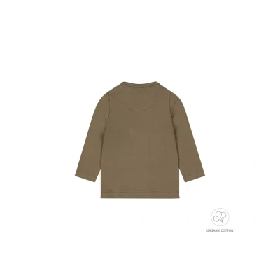 Afbeelding van Dirkje T shirt Faded Green Bio Cotton Maat 56