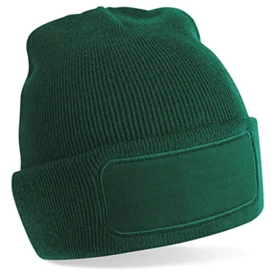 Afbeelding van Beechfield Original Patch Beanie B445 Bottle Green