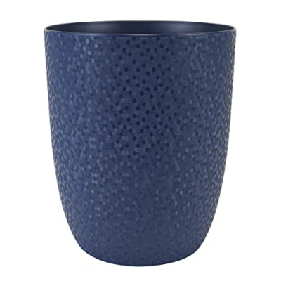 Afbeelding van EDA Opaal bloempot, diameter 12,5 cm, speciaal voor orchideeën, diepblauw