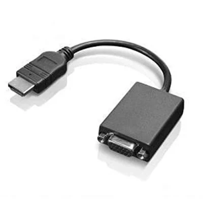 Afbeelding van Lenovo 0B47069 Adapter [1x HDMI stekker 1x VGA bus] Zwart