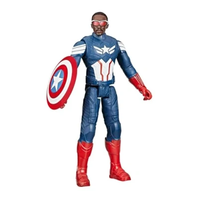 Image de Figurine Avengers Marvel Studios Captain America Brave New World Titan Hero Series