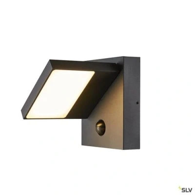 Image de SLV Abridor Extérieur Applique Murale w/Capteur IP55 Anthracite