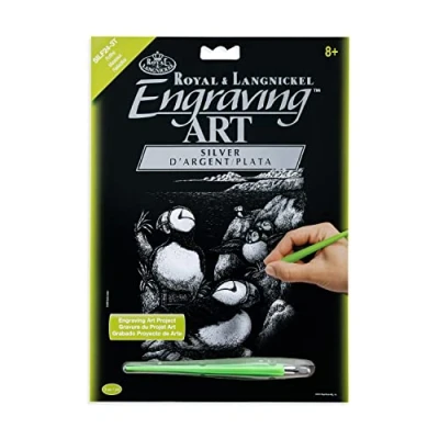 Afbeelding van Royal &amp; Langnickel A4 schilderset met zilverkleurige gravure