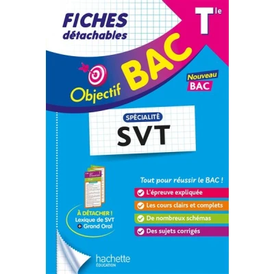 Image de Objectif BAC Fiches Spécialité SVT Tle
