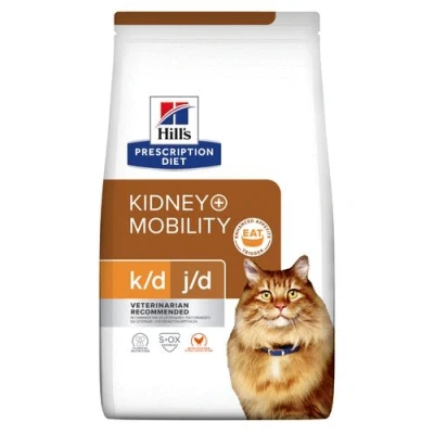 Afbeelding van Hill&#039;s Prescription Diet K/D + Mobility Kidney Joint Care Zak Kip Kattenvoer 1.5 kg