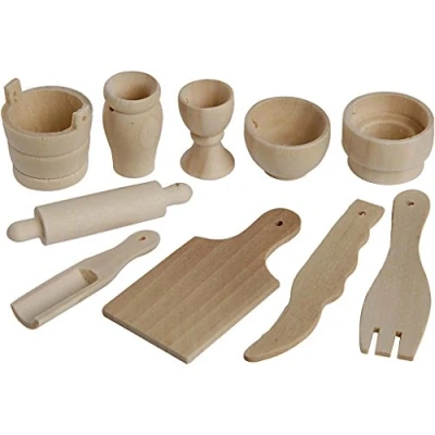 Afbeelding van Cchobby Keukengerei 6 Cm Bruin 50 Stuks
