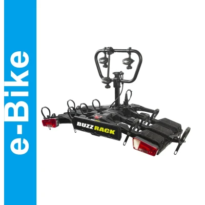 Afbeelding van E Scorpion pro3 opvouwbare fietsendrager voor 3 elektrische fietsen