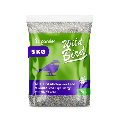 Afbeelding van Organifer Vogelvoer voor Tuinvogels Hoge Energie, No Mess, Zonder Kieming (5 kg)