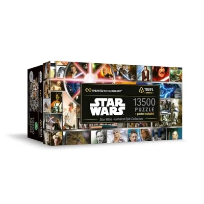 Afbeelding van Trefl Prime UFT Puzzel: Star Wars, Universe Epic Collection 13500 stukjes, grote puzzel, dikste karton, voor volwassenen en kinderen vanaf 12 jaar
