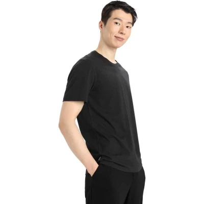 Afbeelding van Icebreaker Central Classic Sport Tshirt, Heren, Maat: XL, Black