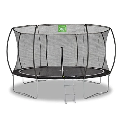 Afbeelding van EXIT trampoline ø366cm Black Edition (zwart)